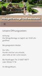 Mobile Screenshot of minigolf-goessweinstein.de